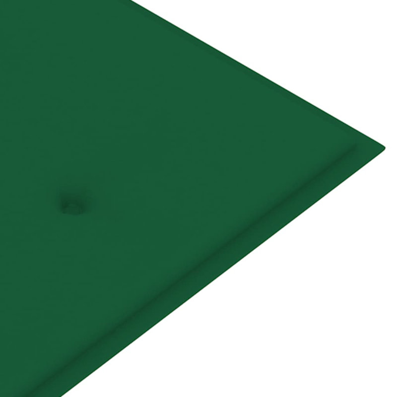Banc de jardin en bois Goodenche, Vert