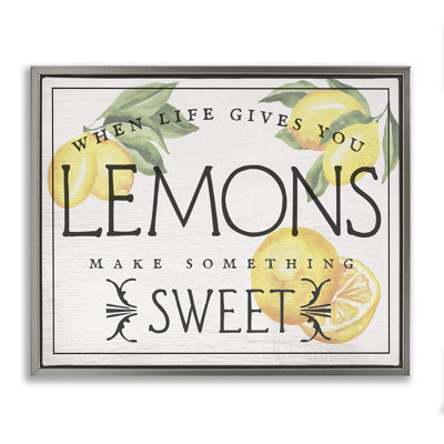 La vie rétro audacieuse donne des citrons
