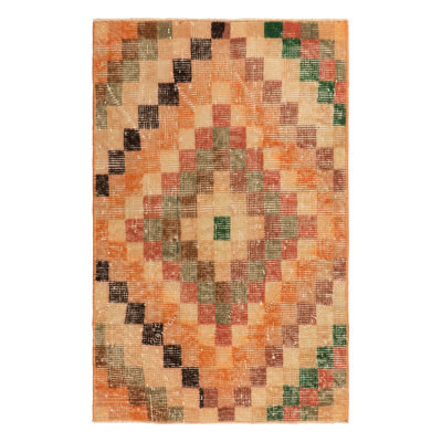 Rectangle  Wool Area Rug