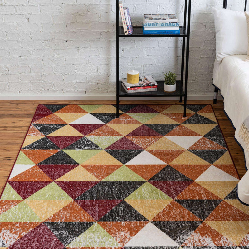 Argyle Indoor Rug, Rectangle 4'1" x 6'1"