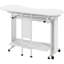 Willbridge L-Shaped Metal Base Computer Desk