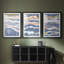 ABSTRACT Series cmxxv - impression encadrée de qualité supérieure sur mesure mat - 3 pièces-738731750-738731749