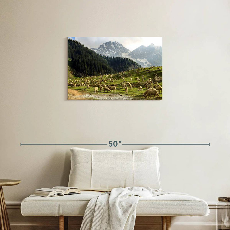 Kashmir Valley Sheep, 20" H x 30" W