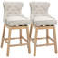 Tabouret de bar pivotant 30,1 po Hernandes-1637782483