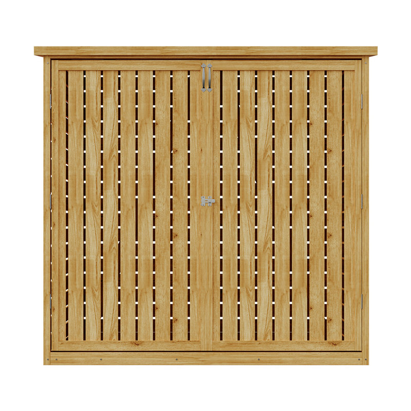 Outdoor Trash Bin Storage Shed