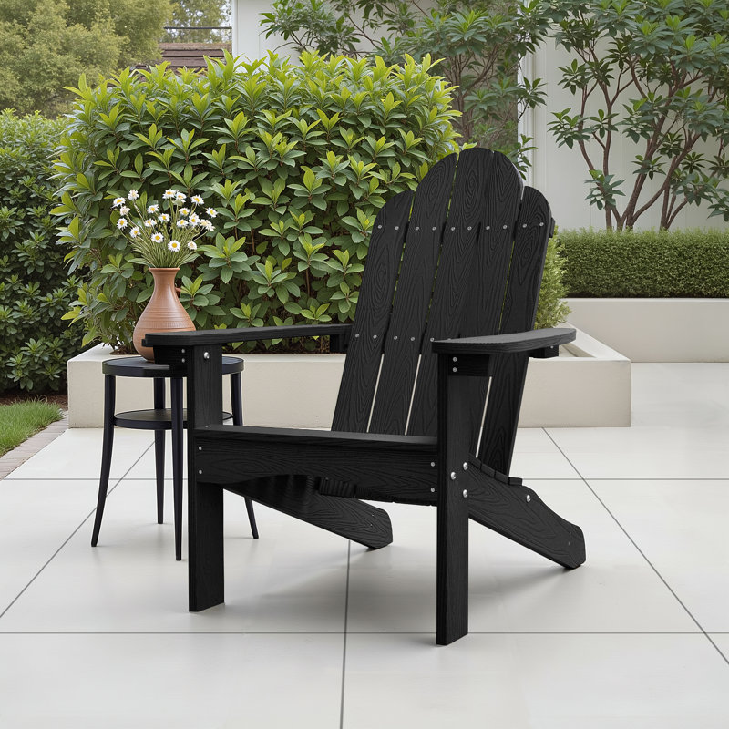 Chaise Adirondack Reyer, Noir, noir, noir, noir