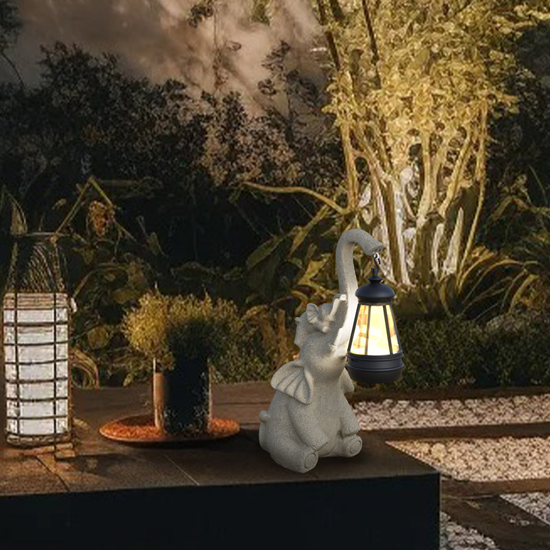 Resin Garden Statue, Beige