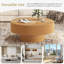 Table basse ronde avec base robuste-163672369