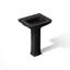 Archer 24" Rectangular Pedestal Bathroom Sink with Widespread Faucet Holes-2004881088-2005475078