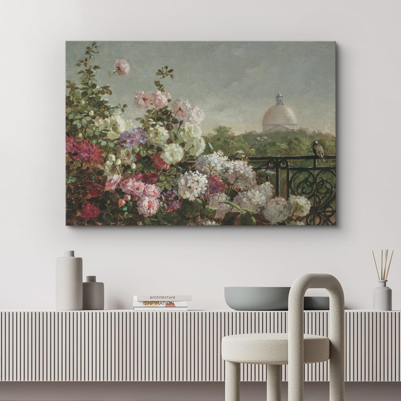 Rustique campagne rose, fleurs blanches et blanches dans le jardin, illustrations, décor floral rustique, botanique