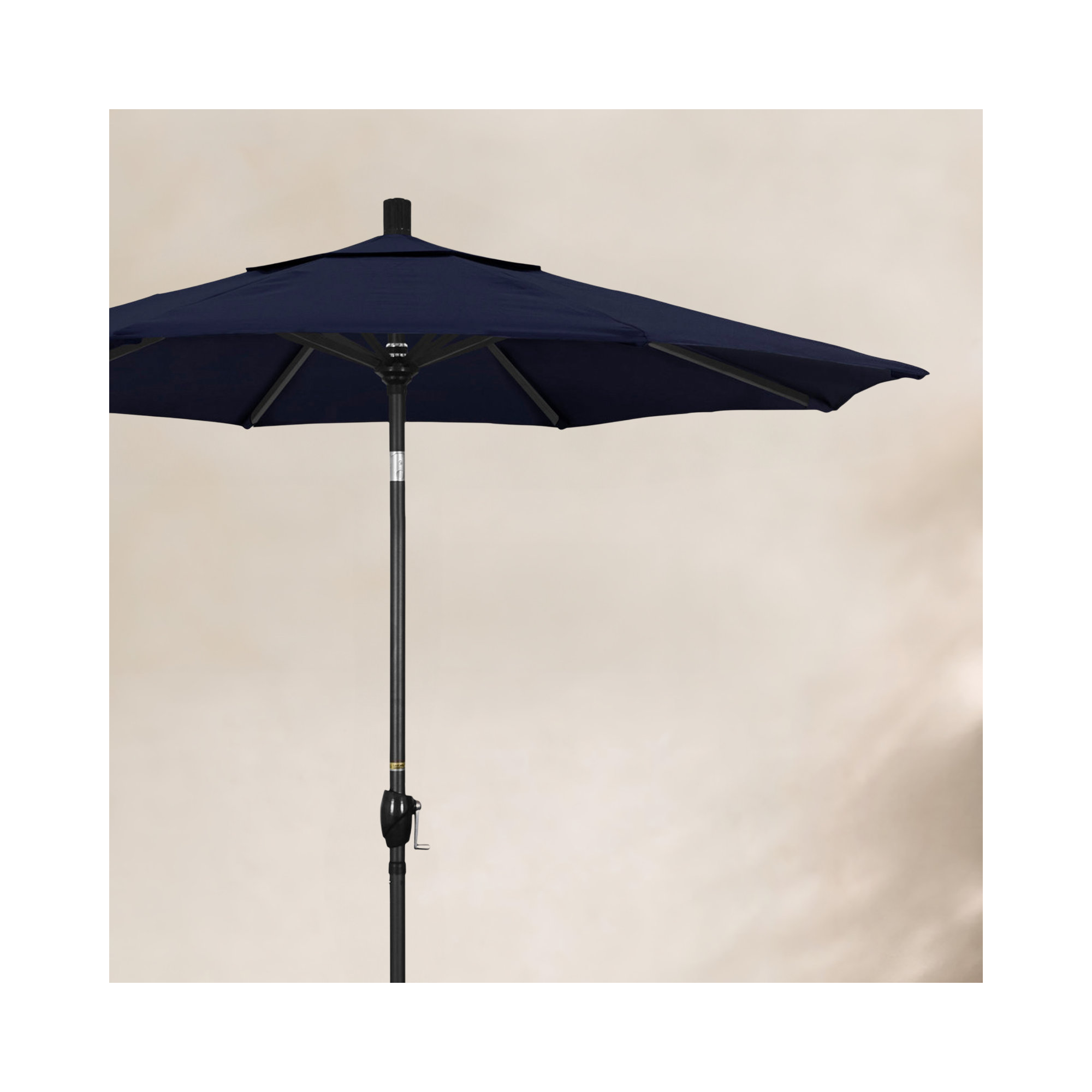 90'' Outdoor Umbrella, Navy Blue- Olefin