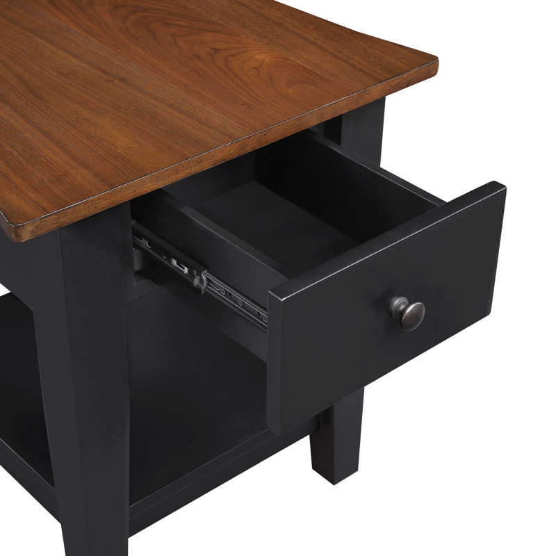 Table de bout avec rangement Joplin