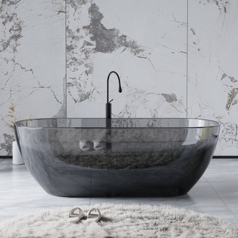 Baignoire de trempage autoportante ovale KUKUSIGA