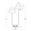 Polly Double Arm Table Lamp (Blackened Brass with Green Shade)-889991172