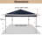 12 pi. L 12 pi. D Auvent escamotable en acier-69683143