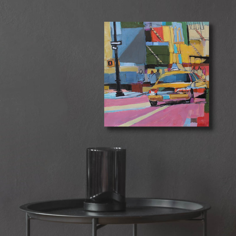 «Midtown Mosaic» par Patti Mollica, H 12 po x l 12 po x P 0,13 po
