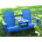 Adirondack Double Seater - Pressure Treated and cured Solid Wood with Built-In Table & 1-5/8" Umbrella Hole-949104710