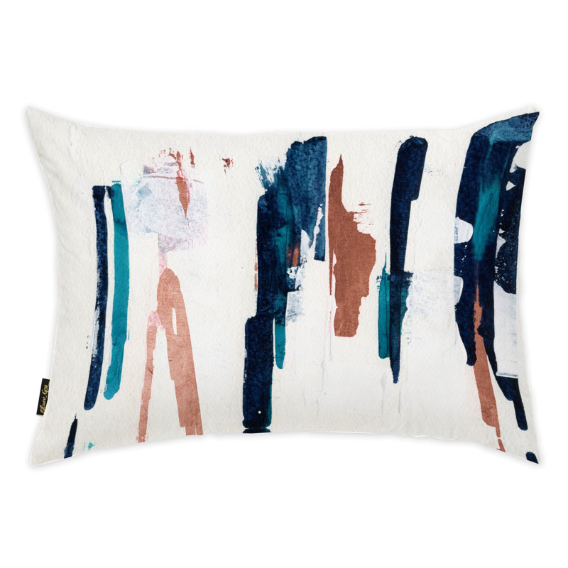 Housse et insert de coussin lombaire Abstract