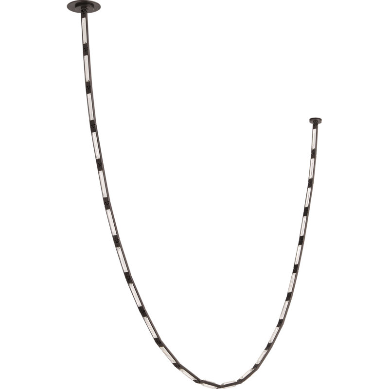 Catena 118 Chandelier, Bronze, Surface, 2700 Kelvins