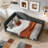Upholstered Daybed with Headboard and Armrest-100202008-100202010