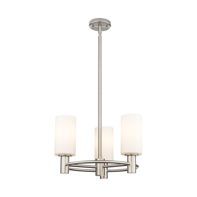 Luminaire suspendu 3 tiges Crown Point