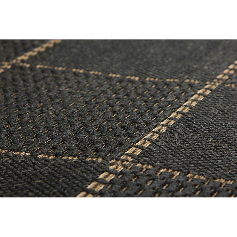 Hipps Geometric Area Rug, Rectangle 60 x 110cm