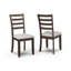 Table de salle à manger multifonctionnelle 7PCS avec 2 tiroirs latéraux intégrés, rangement caché et chaise rembourrée-625445535