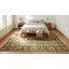 Tapis floral beige en laine noué à la main Iris Cozy-2051852598