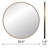 Round Metal Frame Wall Accent Mirror-1648483539-1648483543
