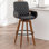 Tabouret de comptoir pivotant moderne