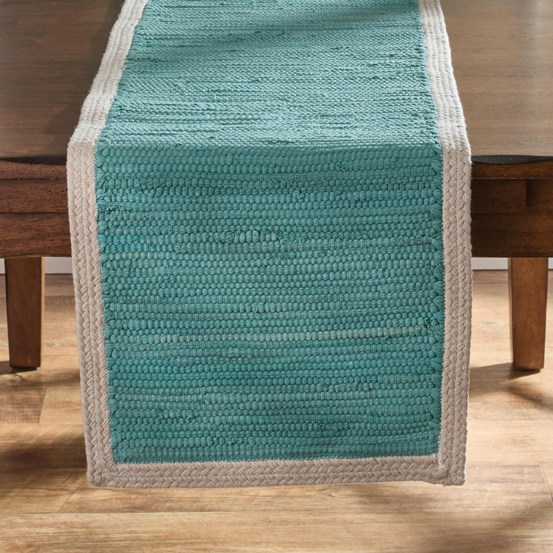 Dune Pebble Table Runner, 54" L x 14" W, Green