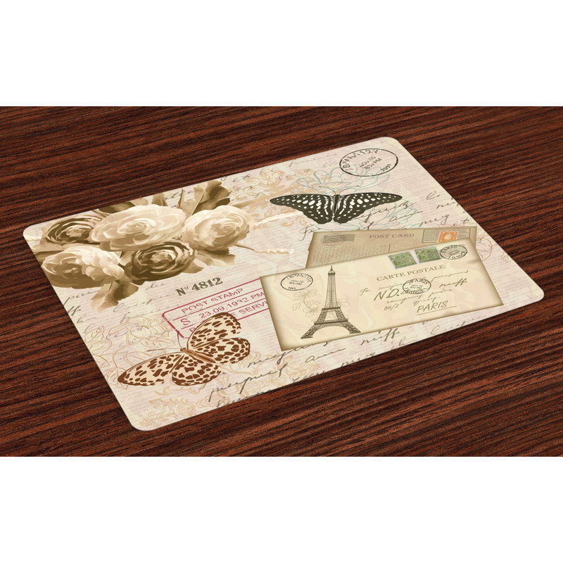 Dugger European Old Lettering Placemat