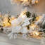 Guirlande de Noël 6 pi avec lumières en pin