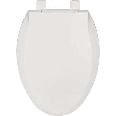 Vintage Beige 19 Inch Elongated Toilet Seat PP Combo Soft Close Quick Install