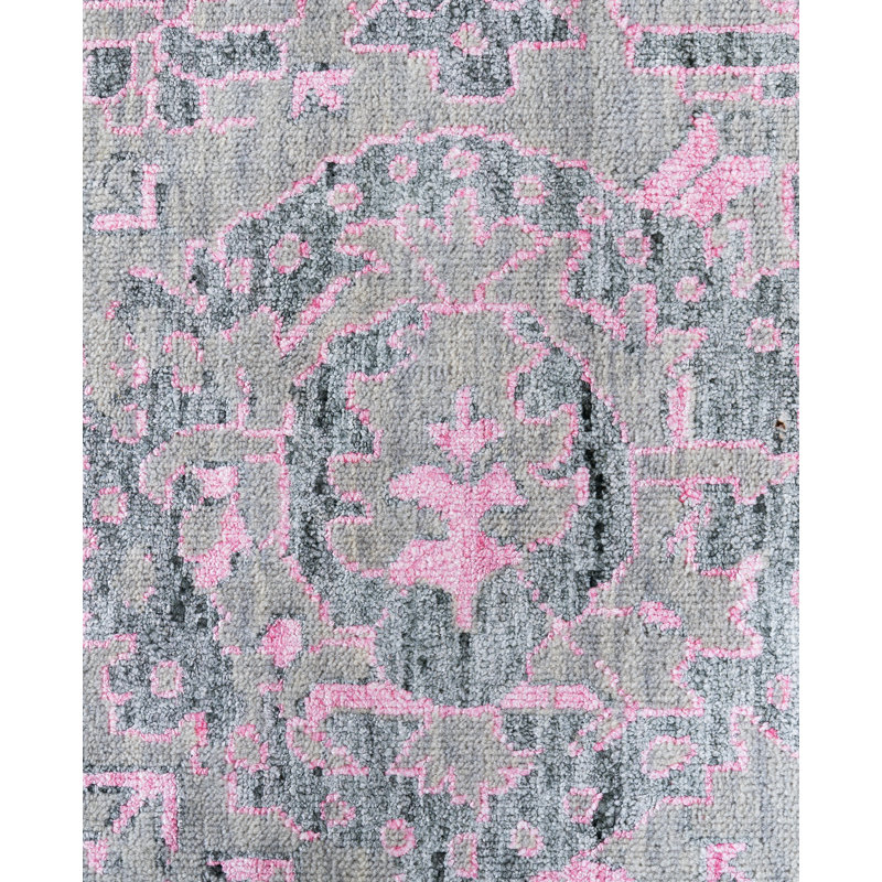 Overdyed One-of-a-Kind 9' 0" X 11' 10" Hand Knotted Area Rug