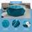 Elegant Velvet Polygon Diamond Tufted Storage Ottoman-93181019