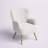 Arjo 30.32" Wide Tufted Polyester Armchair-1620089941