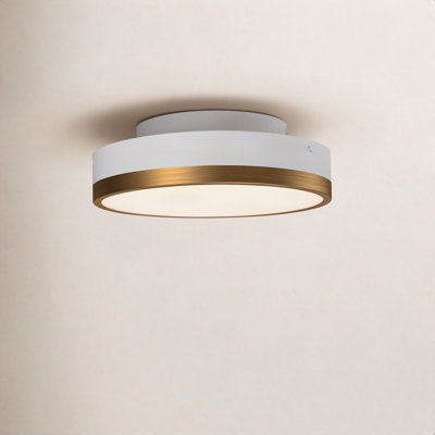Orland Glass LED Flush Mount