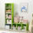 5-Tier Reversible Color Open Shelf Bookcase, White/Pink-256550516