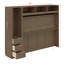 Lit escamotable avec garde-robe, tiroirs et tablettes ouvertes Murphy