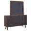 Commode 6 tiroirs avec miroir