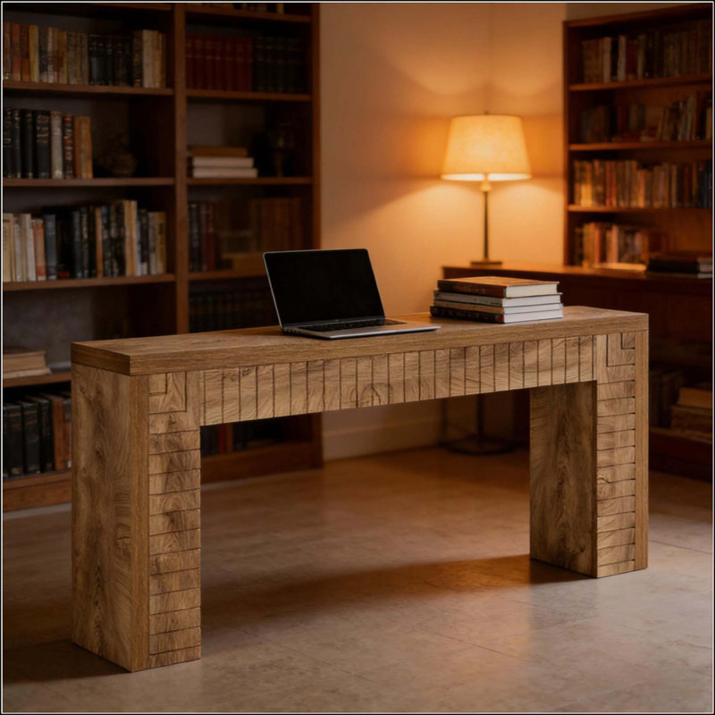 Console de style artistique, canapé, table d'appoint