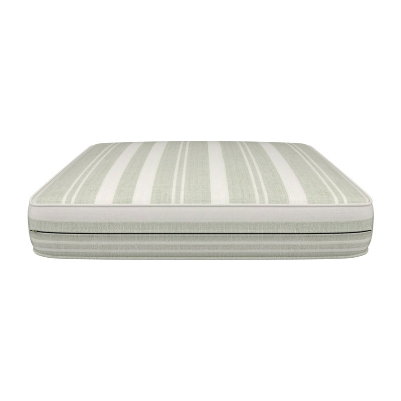 Amala Sunbrella® Outdoor Dining Seat Cushion, Sunbrella Tranquil Sage