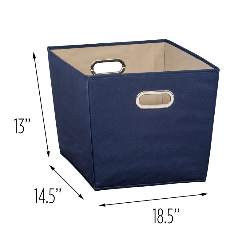 Bac en tissu, Bleu marine