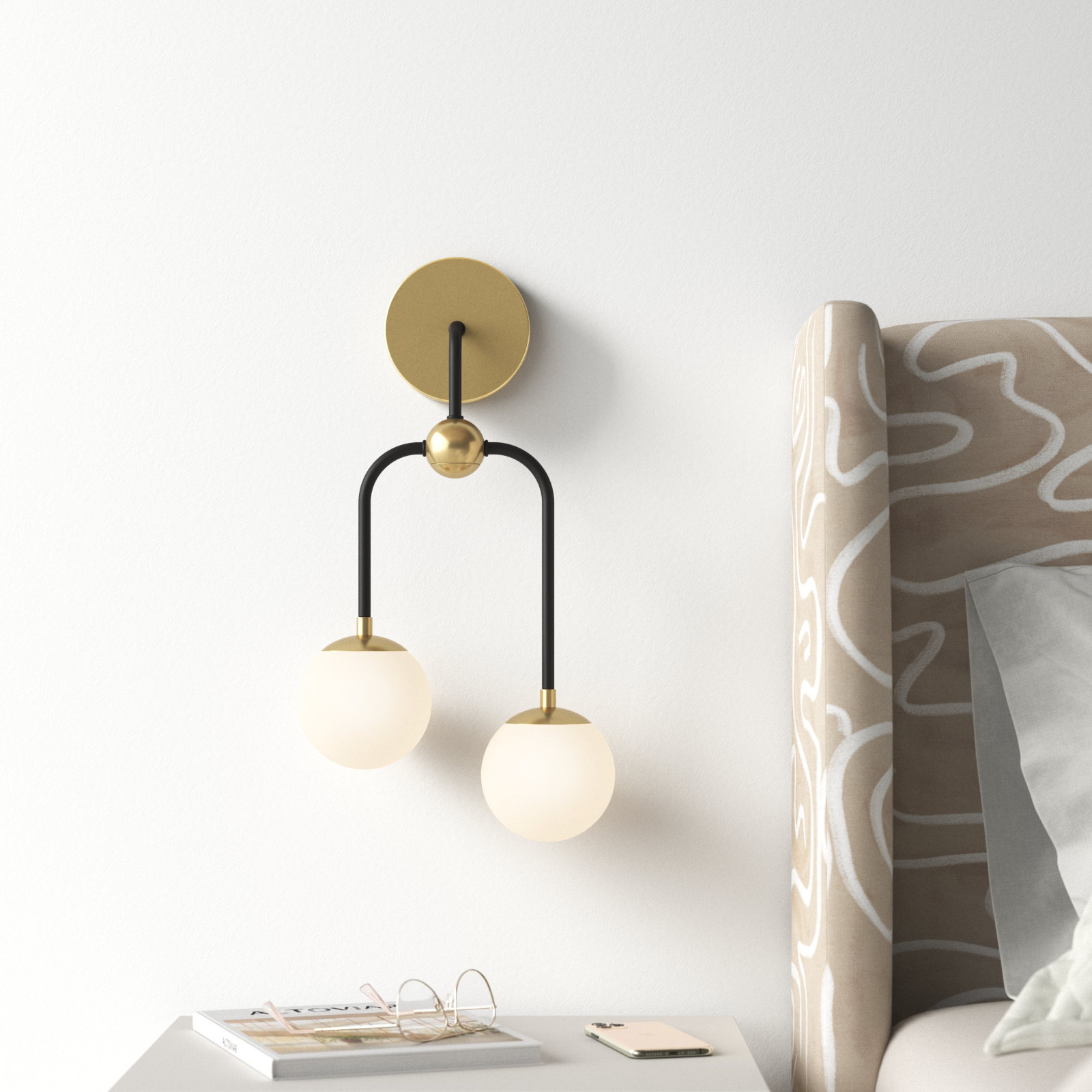 Randi 2-Light Wallchiere