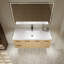 Meuble-lavabo flottant 48 po avec lavabo, armoire modulaire 48 po