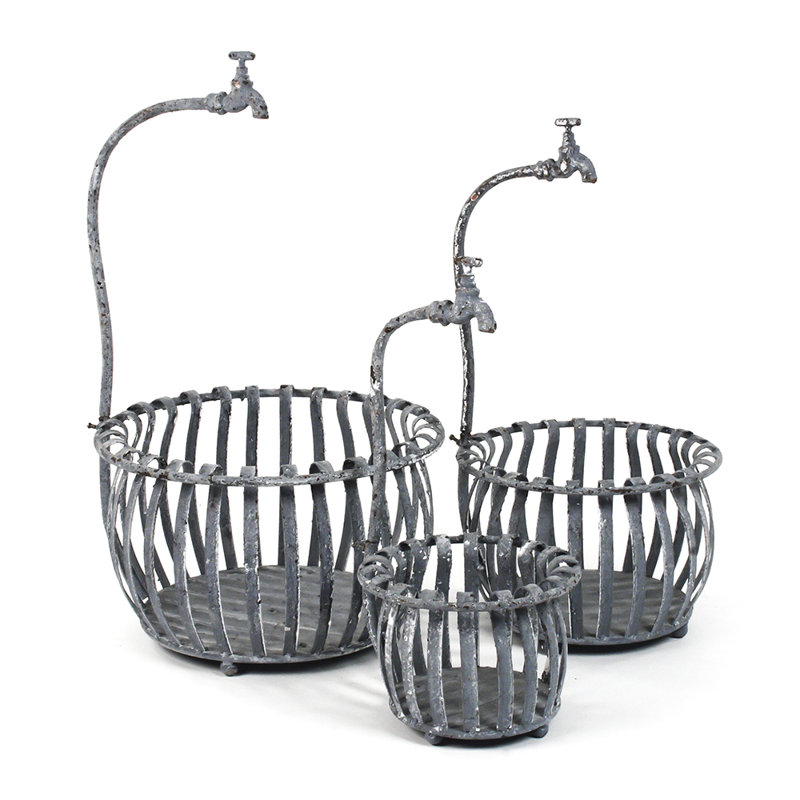 Metal Decorative Basket