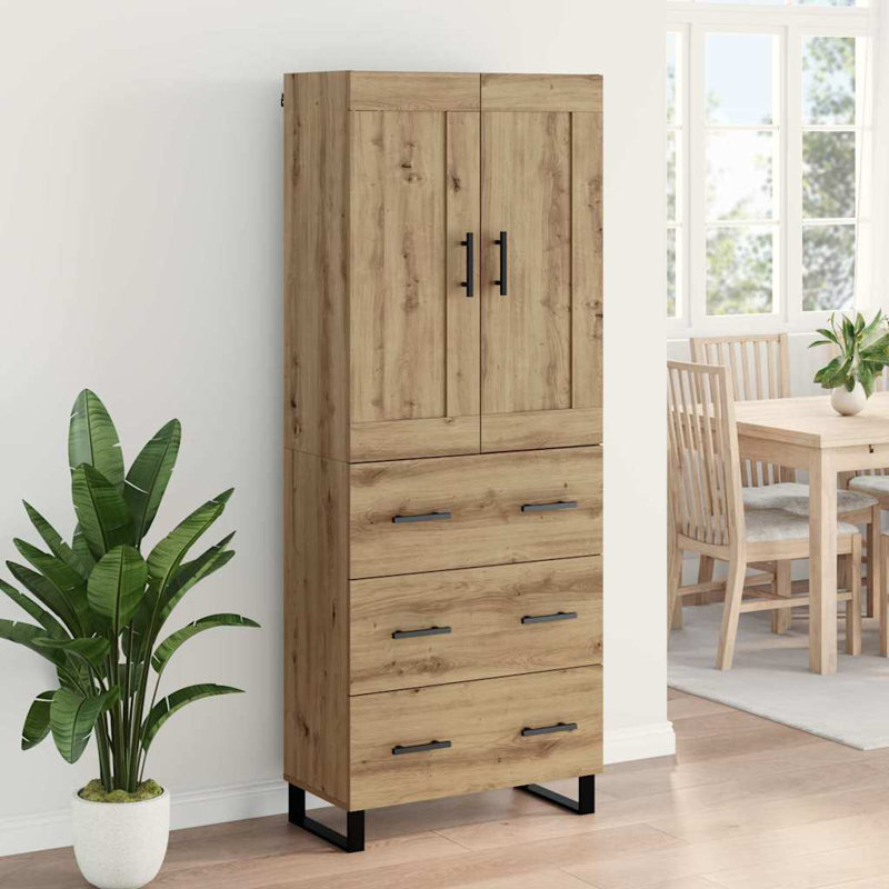 69.5cm Sideboard, Artisan Oak