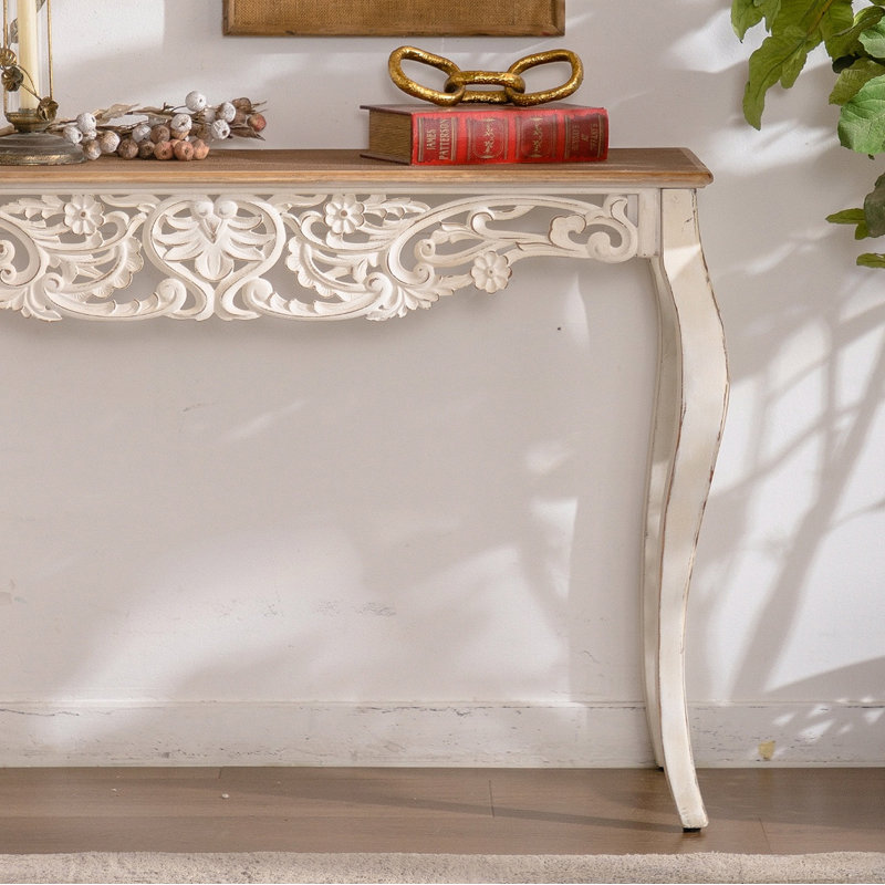 Console VELOVE Antique White