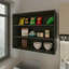 Armoire murale avec rangement ouvert
